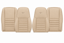 Load image into Gallery viewer, 1999 2004 Fits Ford Mustang GT V8 Front Top &amp; bottom Replacement Leather Seat Cover Tan