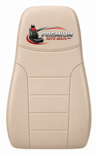 Load image into Gallery viewer, 2019 Peterbilt 389 Bailey truck &amp; Trailer front Driver leather seat cover tan