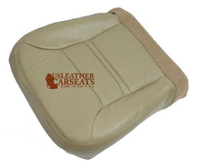 Load image into Gallery viewer, 2000 Ford Excursion Limited Full front OEM Leather Seat Cover parchment Tan