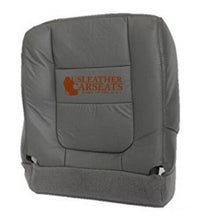 Load image into Gallery viewer, 2001 Ford F250 F350 Lariat  Full Front perforated leather Seat Covers GRAY