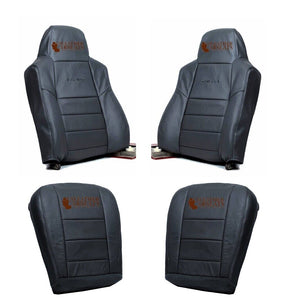 2002 2003 2004 2005 2006 2007 Ford F250 F350 Lariat Super Duty Seat Cover Blk