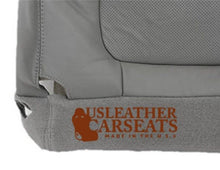 Load image into Gallery viewer, 2001 Ford F250 F350 Lariat  Full Front perforated leather Seat Covers GRAY