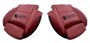 2000-2006 For BMW E46 M3 Convertible Left & Right Bottom Leather SEAT cover Red