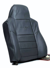 Load image into Gallery viewer, 2002-2007 Ford F250 Lariat Full Front leather Leather Seat Cover Black