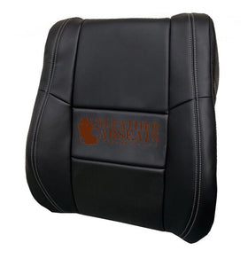 2011-2016 For Jeep Grand Cherokee Limited Driver Side Top leather seat cover Blk