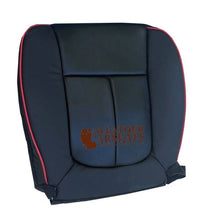 Load image into Gallery viewer, 2011 2012 2013 2014 Ford F-150 Leather Perforated Black / Red Piping Seat Cover