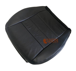 08, 2009 For Dodge Charger R/T - Driver Full Front Leather Seat Cover DARK GRAY