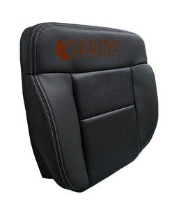 2005 2006 2007 Ford F150 Lariat Full Front Perforated Leather Seat Cover Black