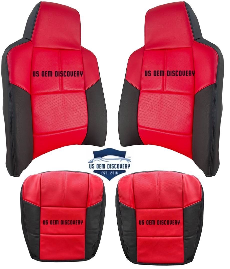 2007 For Ford F250 Lariat Outlaw Full Front Leather Vinyl Seat