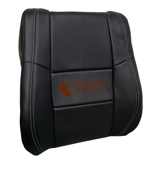 2011-2016 For Jeep Grand Cherokee Limited Driver Side Top leather seat cover Blk
