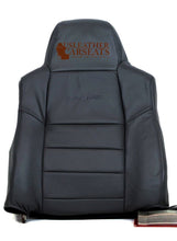 Load image into Gallery viewer, 2002-2007 Ford F250 Lariat Full Front leather Leather Seat Cover Black
