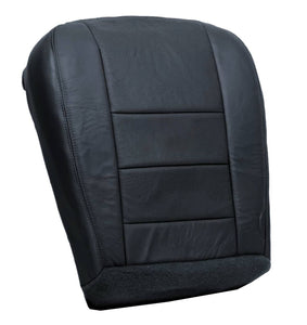 2002-2007 Ford F250 Lariat Full Front leather Leather Seat Cover Black