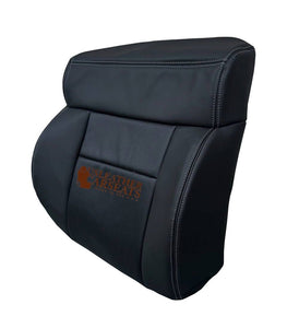 2005 2006 2007 Ford F150 Lariat Full Front Perforated Leather Seat Cover Black
