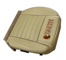 Load image into Gallery viewer, 2005-2009 Ford Mustang DRIVER Bottom Perforated Leather Seat Cover Tan