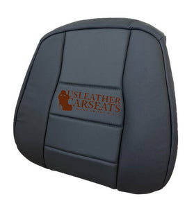 2008-2015 For Mercedes Benz GLK 250 350 Driver Passenger Vinyl Seat Cover BLK