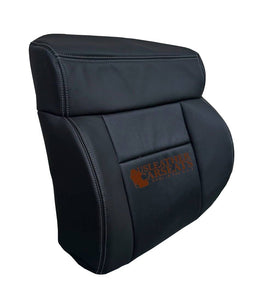 2005 2006 2007 Ford F150 Lariat Full Front Perforated Leather Seat Cover Black