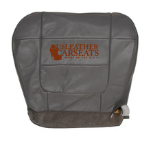 Load image into Gallery viewer, 2001, 2002 Ford F150 Lariat Super Cab passenger Bottom Leather Seat Cover Gray
