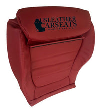 Load image into Gallery viewer, 2015-2021 Fits Mercedes Benz C300 Coupe Driver Bottom Leather Cover Red
