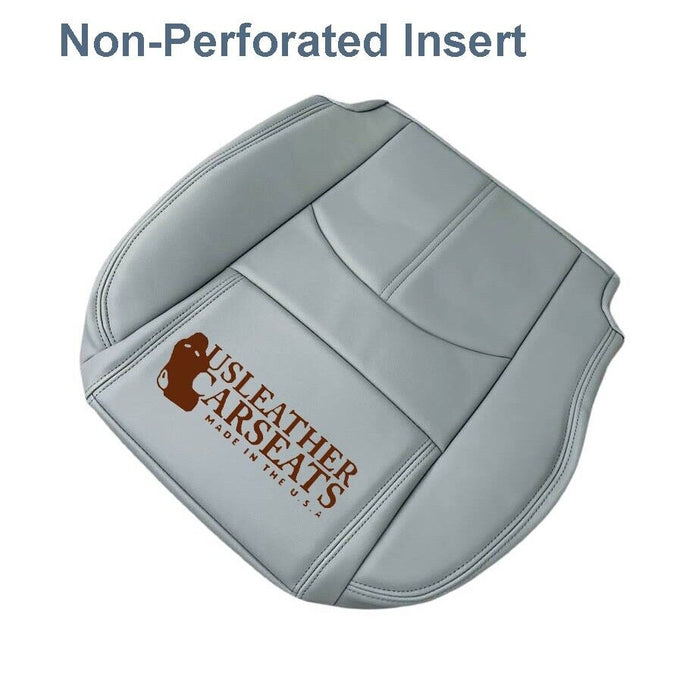 2013-2017 Fits BUICK ENCLAVE Driver Bottom Leather Seat Cover Gray