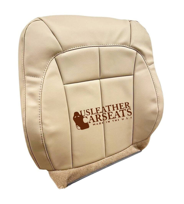 2000 2001 2002 Fits Jeep Grand Cherokee Driver Lean Back Vinyl Seat Cover Tan