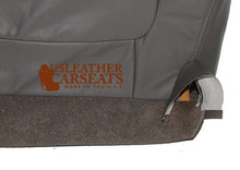 Load image into Gallery viewer, 2001, 2002 Ford F150 Lariat Super Cab passenger Bottom Leather Seat Cover Gray