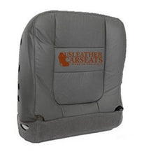 Load image into Gallery viewer, 2001 Ford F250 F350 Lariat  Full Front perforated leather Seat Covers GRAY