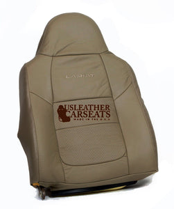 2001 Ford F350 F250 Lariat Full Front replacement Leather Seat Covers Tan