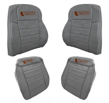 Load image into Gallery viewer, 2009 - 2010 For  Dodge Charger SE R/T, SXT Full Front Leather seat cover gray