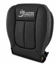 Load image into Gallery viewer, 2009 2014 Ford F150 Lariat Crew Cab Full Front Perf Leather Seat Cover Black