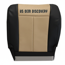 Load image into Gallery viewer, 2000-2007 Fits Lexus LX470 Driver &amp; Passenger Bottom Leather Seat Cover Gray