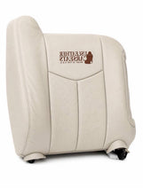 Load image into Gallery viewer, 2003  2007 Cadillac Escalade Driver Bottom Perforated Vinyl Seat Cover Shale Tan