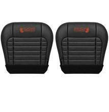 Load image into Gallery viewer, 2001-2003 Ford F150 Harley Davidson Full Front Leather Seat Covers black