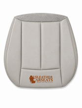 Load image into Gallery viewer, Fits 2006 Chrysler 300 Driver &amp; passenger Bottom Leather Seat Covers Gray Stone