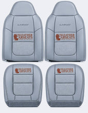 Load image into Gallery viewer, 2001 Ford F250 F350 Lariat PERFORATED Driver Full Front Seat Covers GRAY