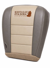 Load image into Gallery viewer, 2002-2004 Ford Excursion Eddie Bauer Driver Bottom Vinyl Seat Cover 2 Tone Tan