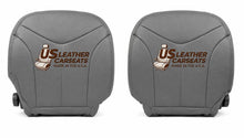 Load image into Gallery viewer, 1999 2000 2001 2002 GMC Yukon XL SLT Driver Side Bottom Leather Seat Cover Gray