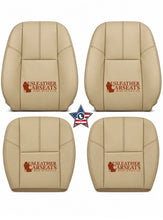 Load image into Gallery viewer, For 2007-2014 Chevy Suburban Driver &amp; Passenger side Leather Seat Cover Tan