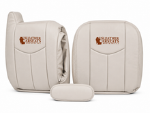 Load image into Gallery viewer, 2006-2012 Chevy Impala SS Sedan 4-Door Driver Bottom Leather Seat Cover Black