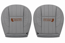 Load image into Gallery viewer, 2000 Fits Jeep Grand Cherokee Limited Left &amp; Right Bottom Vinyl Seat Cover Gray