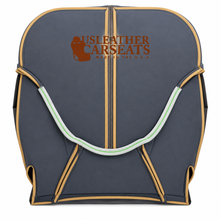 Load image into Gallery viewer, 1999 GMC Yukon Denali Driver Side Bottom Leather Seat Cover 2 Tone Gray