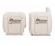 Load image into Gallery viewer, 2002 Cadillac Escalade Full Front Perforated Leather Seat Covers Shale Tan