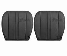 Load image into Gallery viewer, 05 06 07 08 09 Chevy Express Van Driver Side Bottom Vinyl Seat Cover Dark Gray