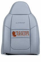 Load image into Gallery viewer, 2001 Ford F250 F350 Lariat PERFORATED Driver Full Front Seat Covers GRAY