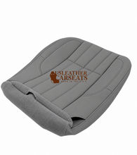 Load image into Gallery viewer, 2000 Fits Jeep Grand Cherokee Limited Left &amp; Right Bottom Vinyl Seat Cover Gray