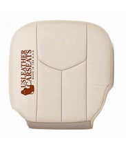 Load image into Gallery viewer, 2003-2007 Cadillac Escalade Driver Bottom Synthetic Leather Seat Cover Shale