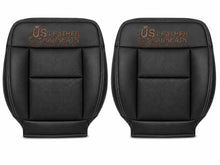 Load image into Gallery viewer, 2006 Ford F150 Lariat Driver passenger Side Bottom Perforated Leather Seat Cover Black
