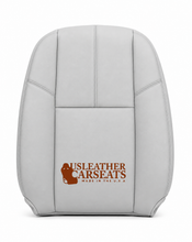 Load image into Gallery viewer, 2007-2013 Chevy Silverado Suburban Driver Side Lean Back Leather Seat Cover Gray