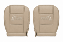 Load image into Gallery viewer, 2005Ford Mustang V6 Full Front Top &amp; Bottom Replacement Leather Seat Covers Tan