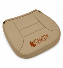Load image into Gallery viewer, 1995-1999 Chevy Silverado Suburban Driver Bottom. Leather Seat Cover Neutral Tan