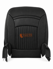 Load image into Gallery viewer, 2000-2004 Chevy Corvette-Driver Bottom Replacement Leather Perf Seat Cover Black